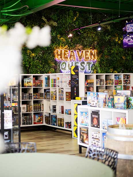 magasin heaven quest pertuis bar à jeux vente de jeux de société et tcg
